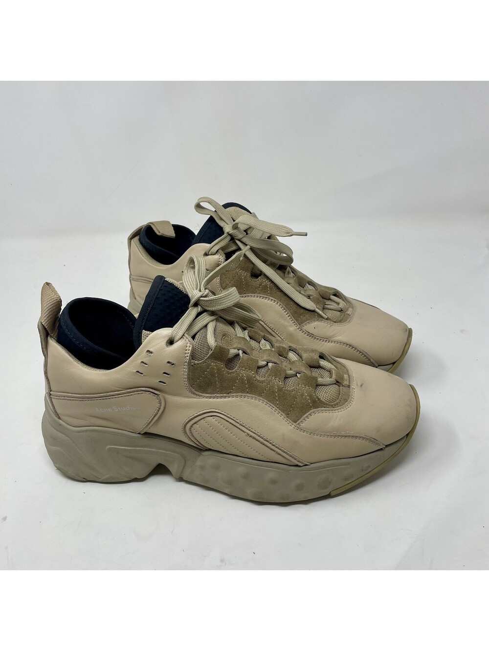 ACNE Studios Manhattan Rockway Leather Sneakers Size 41 USA 8 Men’s